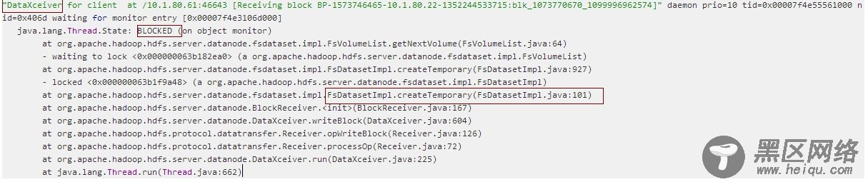 Hadoop(2.5,2.6) HDFS偶发性心跳异常以及大量DataXceiver线程被Block