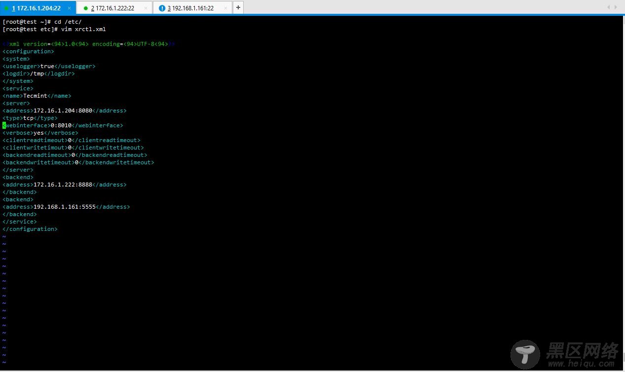 Configure XR Crossroads Load Balancer