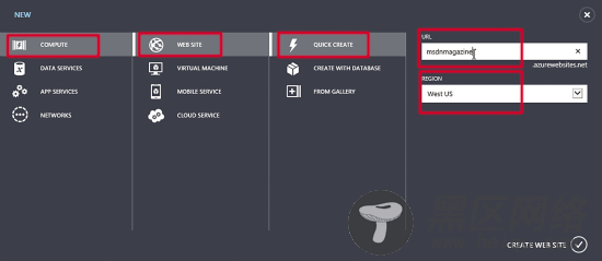 使用Windows Azure Web Sites构建托管的Web应用