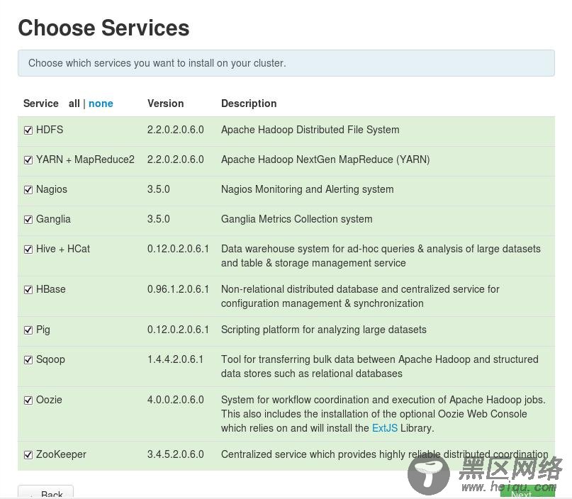 CentOS 6.5下使用Ambari安装Hadoop集群