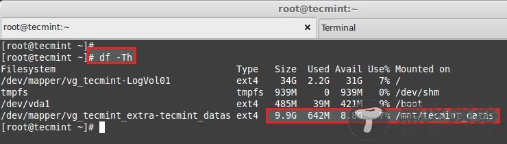 Check LVM Snapshot Space