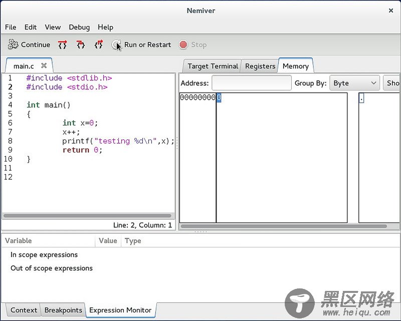 使用Nemiver调试器来调试 C/C++ 程序