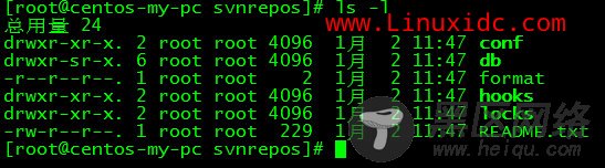 CentOS 6.3 64位SVN服务器搭建&Win7 32位SVN客户端连接