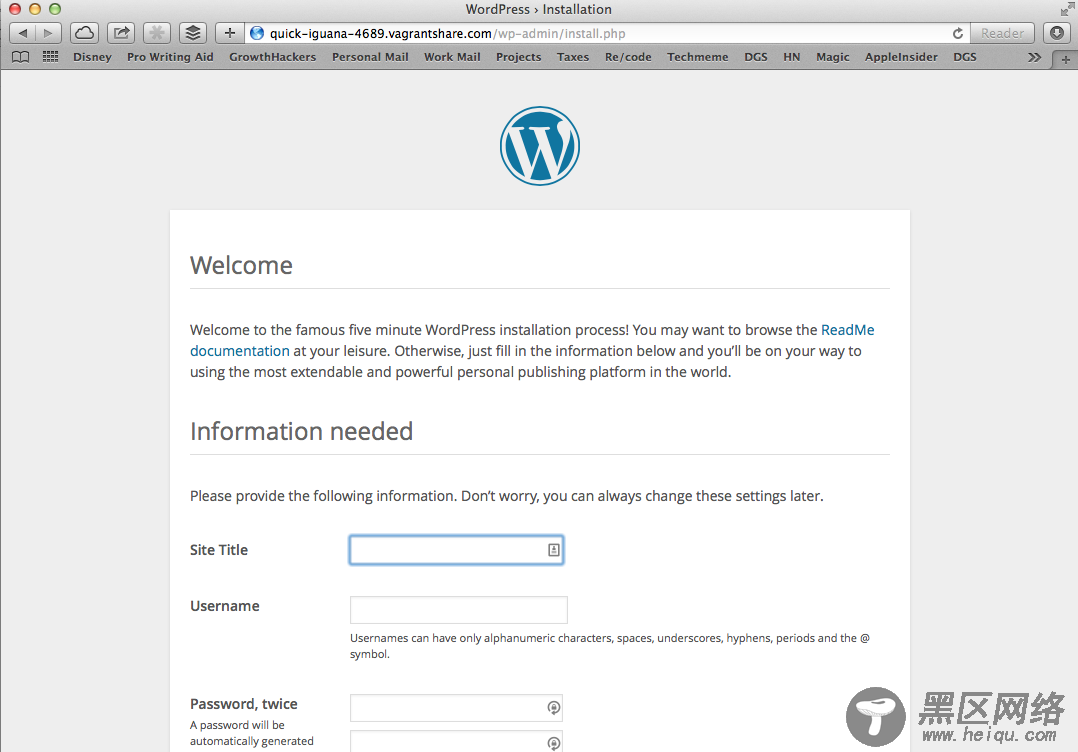 在CoreOS下部署WordPress实例教程