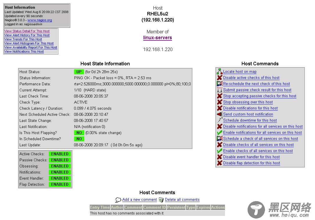 Nagios：企业级系统监控方案