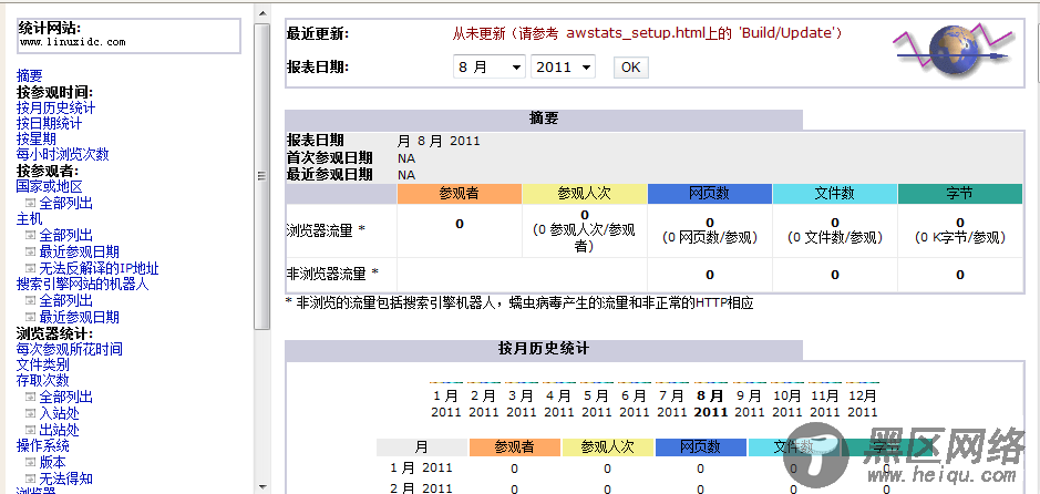 Awstats的简单安装及配置