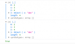 JS中比较两个Object数组是否相等方法实例