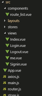 Vue+Express实现登录注销功能的实例代码