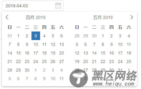 Calendar改进的日历组件（含中文使用说明）