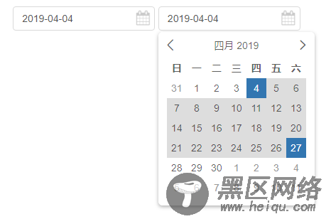 Calendar改进的日历组件（含中文使用说明）