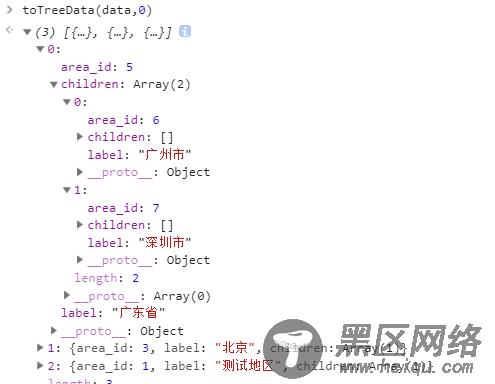 JavaScript实现无限级递归树的示例代码