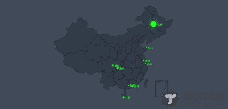 React 使用recharts实现散点地图的示例代码