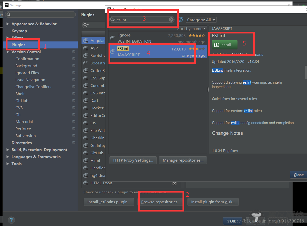 webstorm中配置Eslint的两种方式及差异比较详解