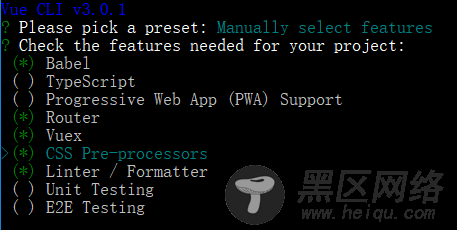 cli3.0 脚手架搭建项目的过程详解