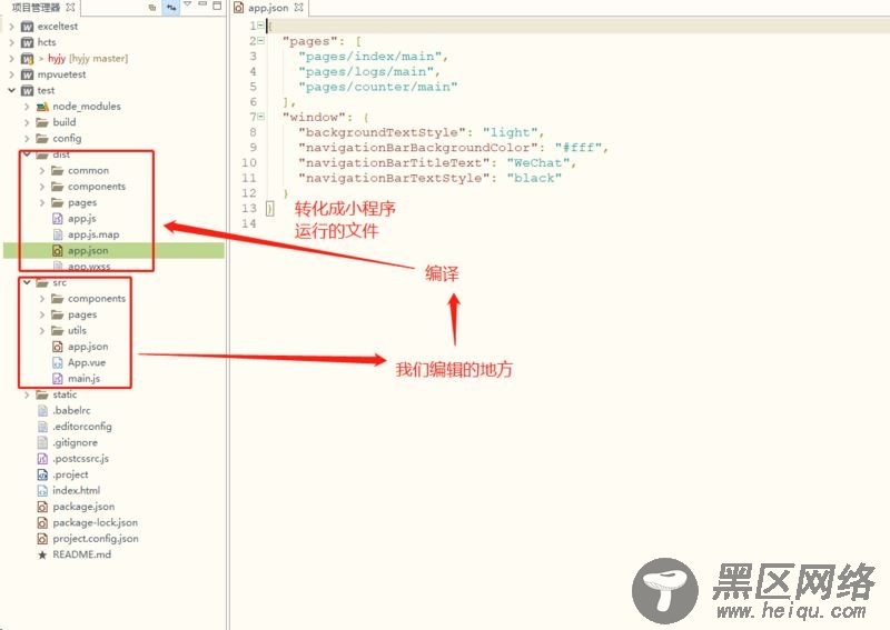 微信小程序搭建(mpvue+mpvue