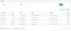 bootstrap table表格插件之服务器端分页实例代码