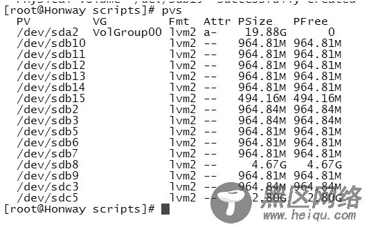 Linux LVM创建管理使用详解