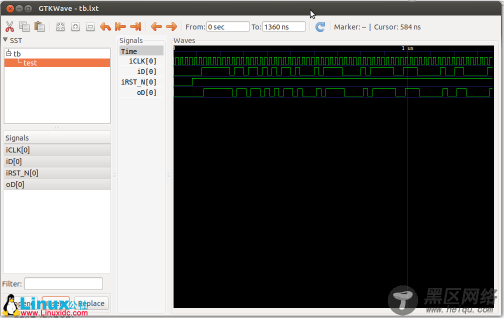 Ubuntu Linux 64bit下的Verilog仿真