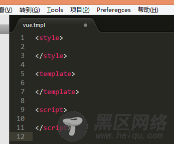 Sublime Text新建.vue模板并高亮(图文教程)