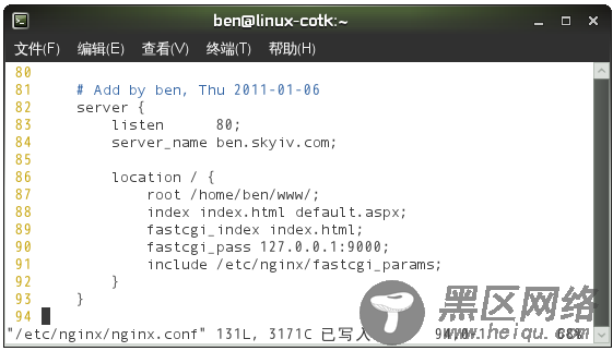 在 Linux 操作系统中使用 Nginx 运行 ASP.NET 4