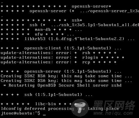 puuty登陆Ubuntu Server 不能安装ssh协议解决方法