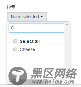 bootstrap multiselect下拉列表功能