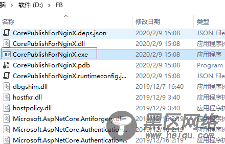 Net Core Web Api项目与在NginX下发布的方法