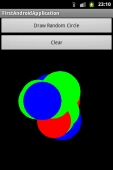 Android开发：随机绘制彩色实心圆
