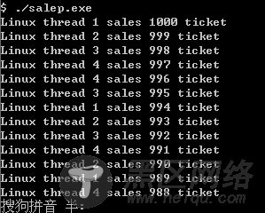 Linux多线程编程之Java售票程序的移植