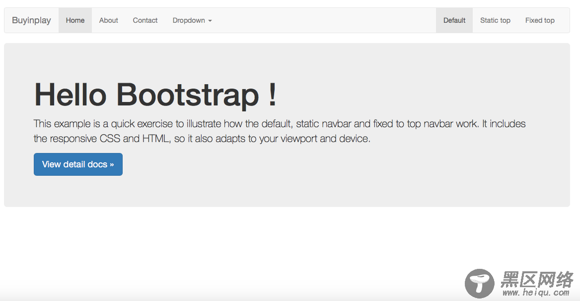 Bootstrap入门教程一Hello Bootstrap初识