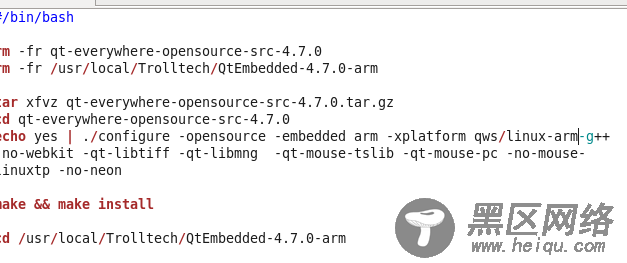 Fedora 14编译Qt 4.7.0