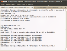 RTEMS Hello World for MINI2440 QEMU