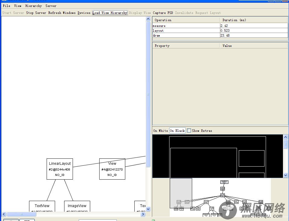 Android 利用【Hierarchy Viewer 】 工具学习别人的UI设