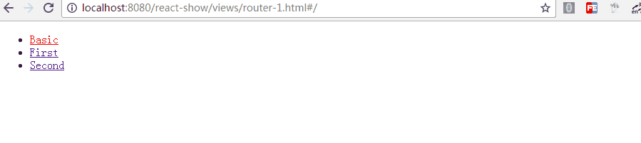React Router基础使用