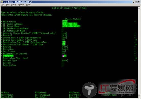 UNIX下如何通过IP限制用户远程登录