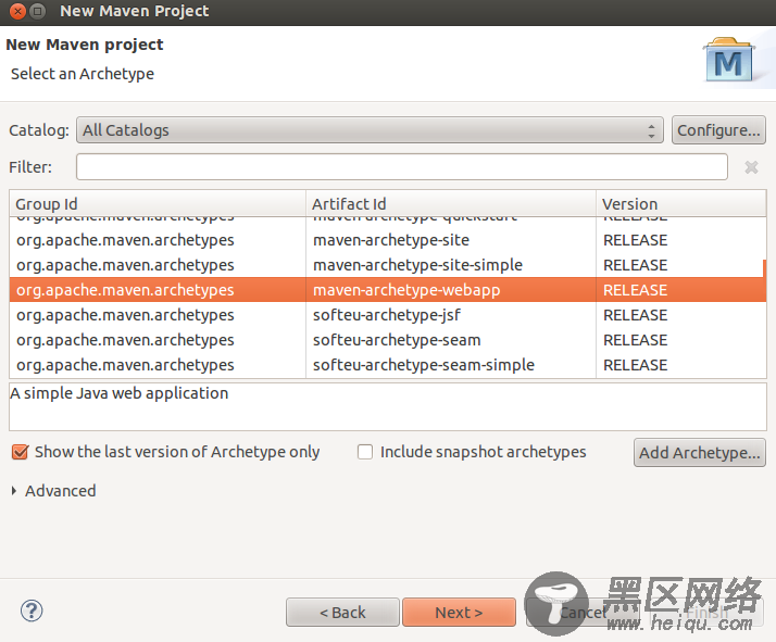 使用maven+eclipse搭建struts2开发环境