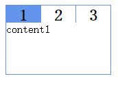 最简单纯JavaScript实现Tab标签页切换的方式(推荐