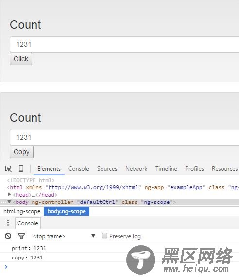 AngularJs学习第五篇从Controller控制器谈谈$scope作用