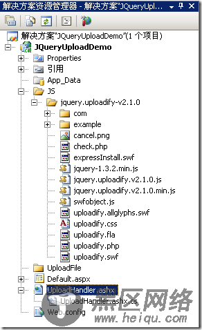 AspNet中使用JQuery上传插件Uploadify详解