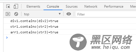 JavaScript中扩展Array contains方法实例