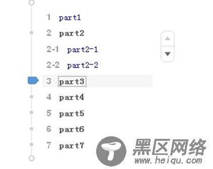 jQuery+css实现百度百科的页面导航效果