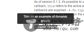 jQuery带箭头提示框tooltips插件集锦