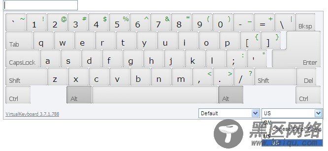 打造个性化的功能强大的Jquery虚拟键盘(VirtualKe