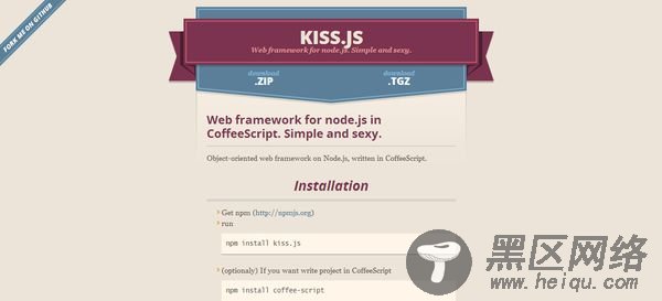 Node.js frameworks