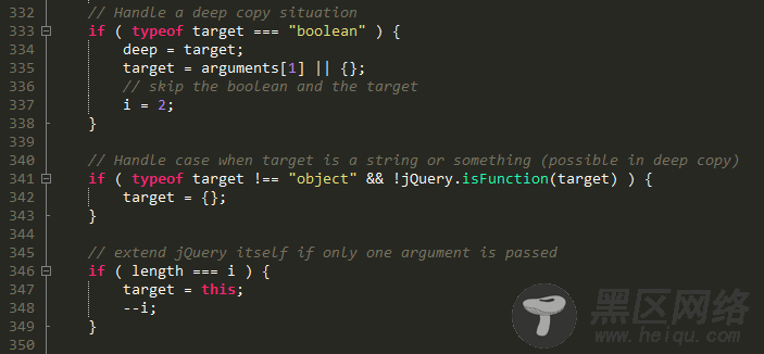 jQuery学习笔记之jQuery.extend(),jQuery.fn.extend()分析