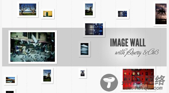 jQuery图片滑动切换插件 - 图片墙+jQuery效果