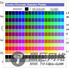 JQuery 拾色器插件发布