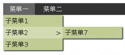 用jquery实现下拉菜单效果的代码