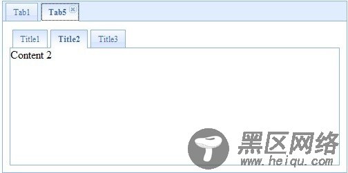 初试jQuery EasyUI 使用介绍