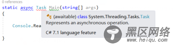 .NET Core控制台应用程序如何使用异步（Async）Ma